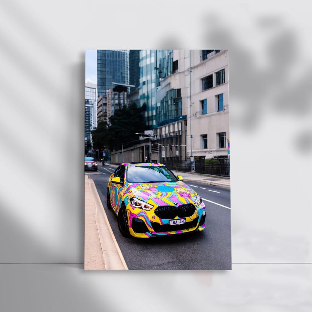Purple BMW 2 Series Coupe - Thrilling Drive Experience