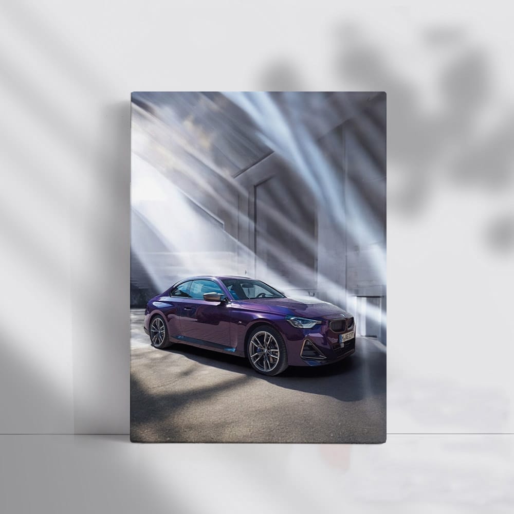 Purple BMW 2 Series Coupe - Sporty Elegance on Wheels