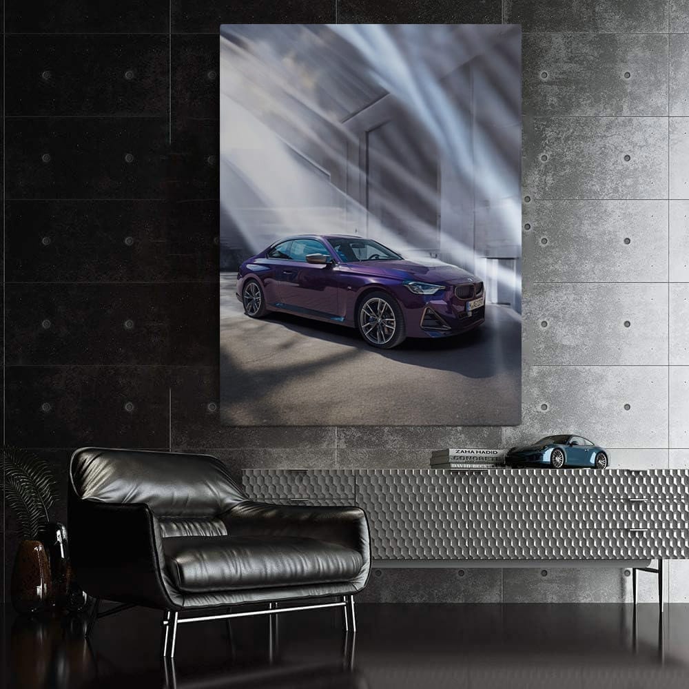 Purple BMW 2 Series Coupe - Sporty Elegance on Wheels