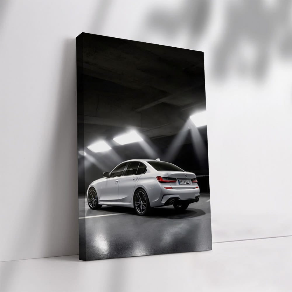BMW 330i White Sedan - Sleek Performance and Elegance