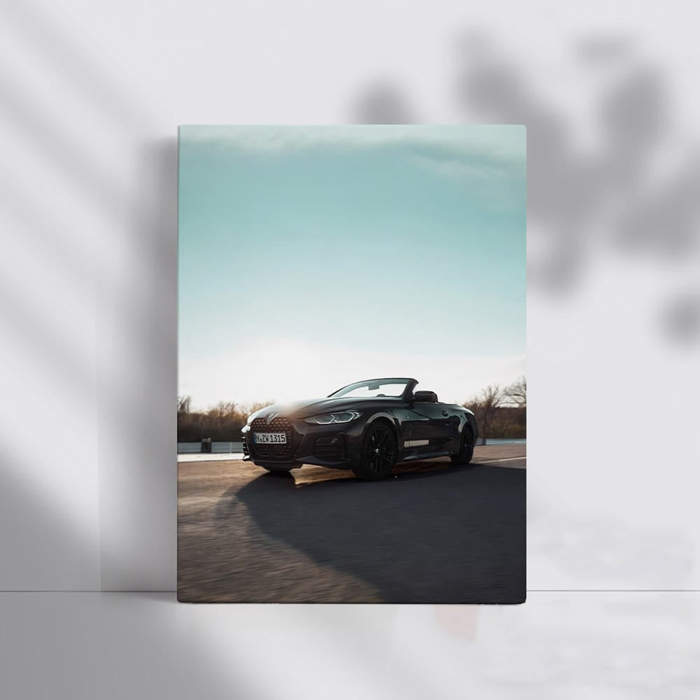 Sleek Black BMW 4 Series Convertible - Elegance in Motion