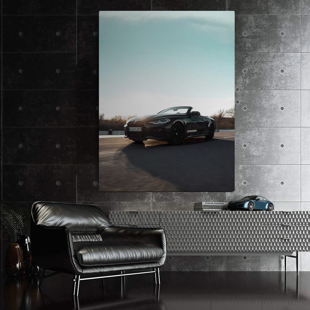 Sleek Black BMW 4 Series Convertible - Elegance in Motion