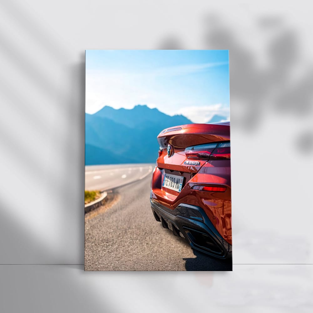 Dark Orange BMW 8 Series Convertible: Elegance and Power