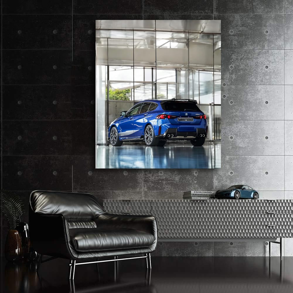 BMW M135i Blue 1 Series - Sporty Elegance in Motion