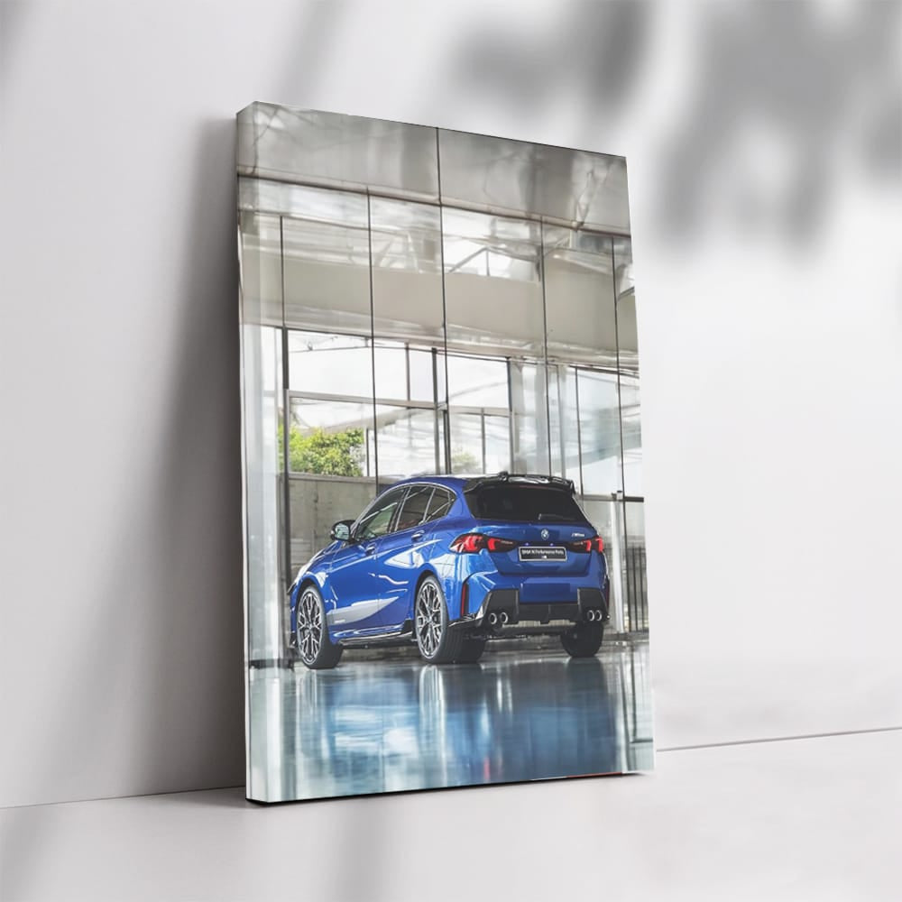 BMW M135i Blue 1 Series - Sporty Elegance in Motion