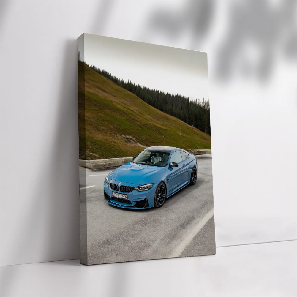 Blue BMW F82 M4 Competition - Peak Performance Redefined