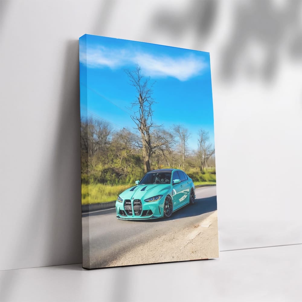 BMW G80 M3 in Tiffany Blue - Elegance Meets Performance