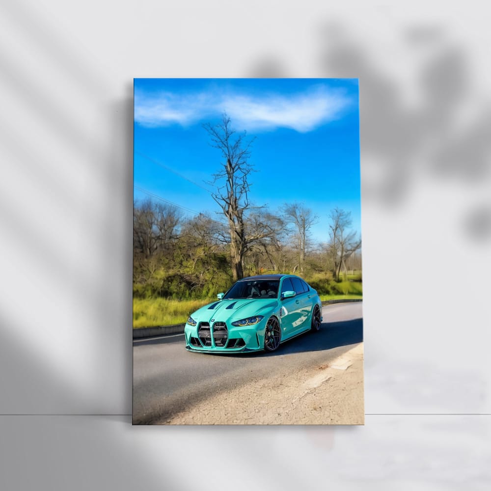 BMW G80 M3 in Tiffany Blue - Elegance Meets Performance
