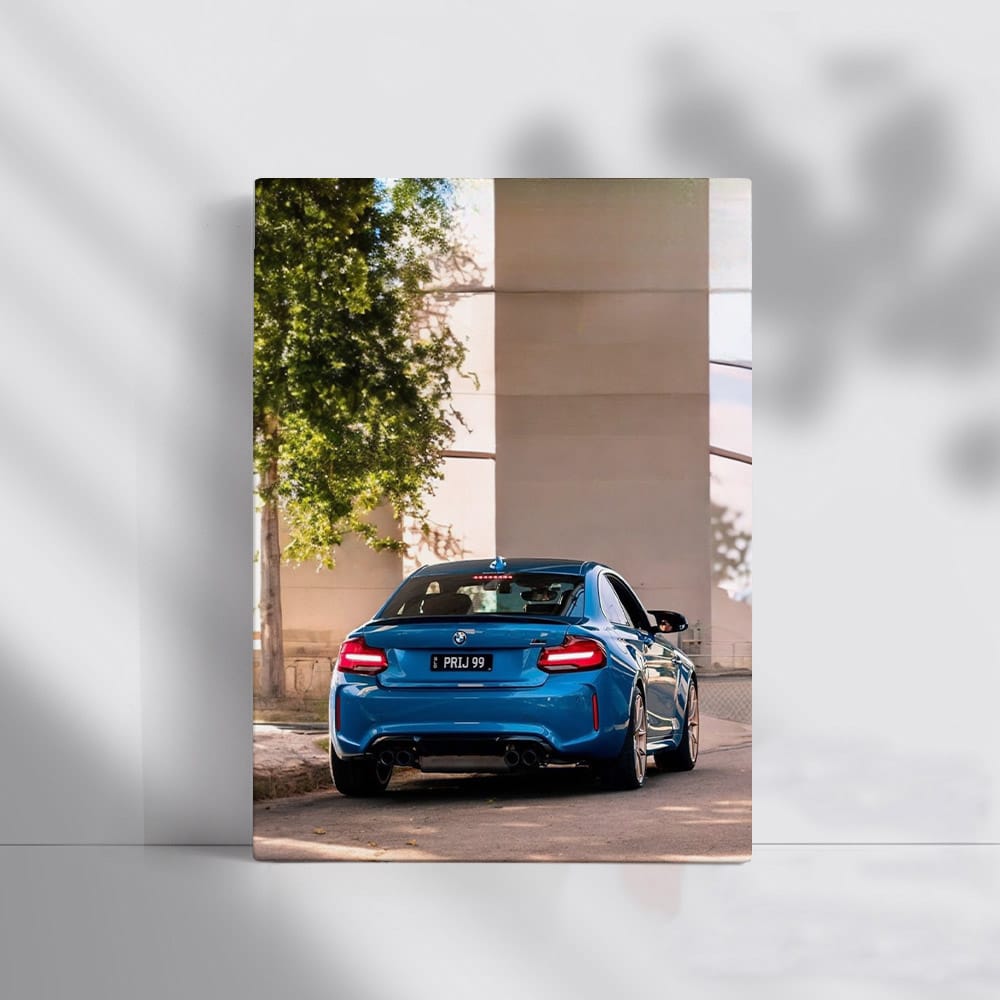 Striking Blue BMW M2 Competition: Power Meets Elegance