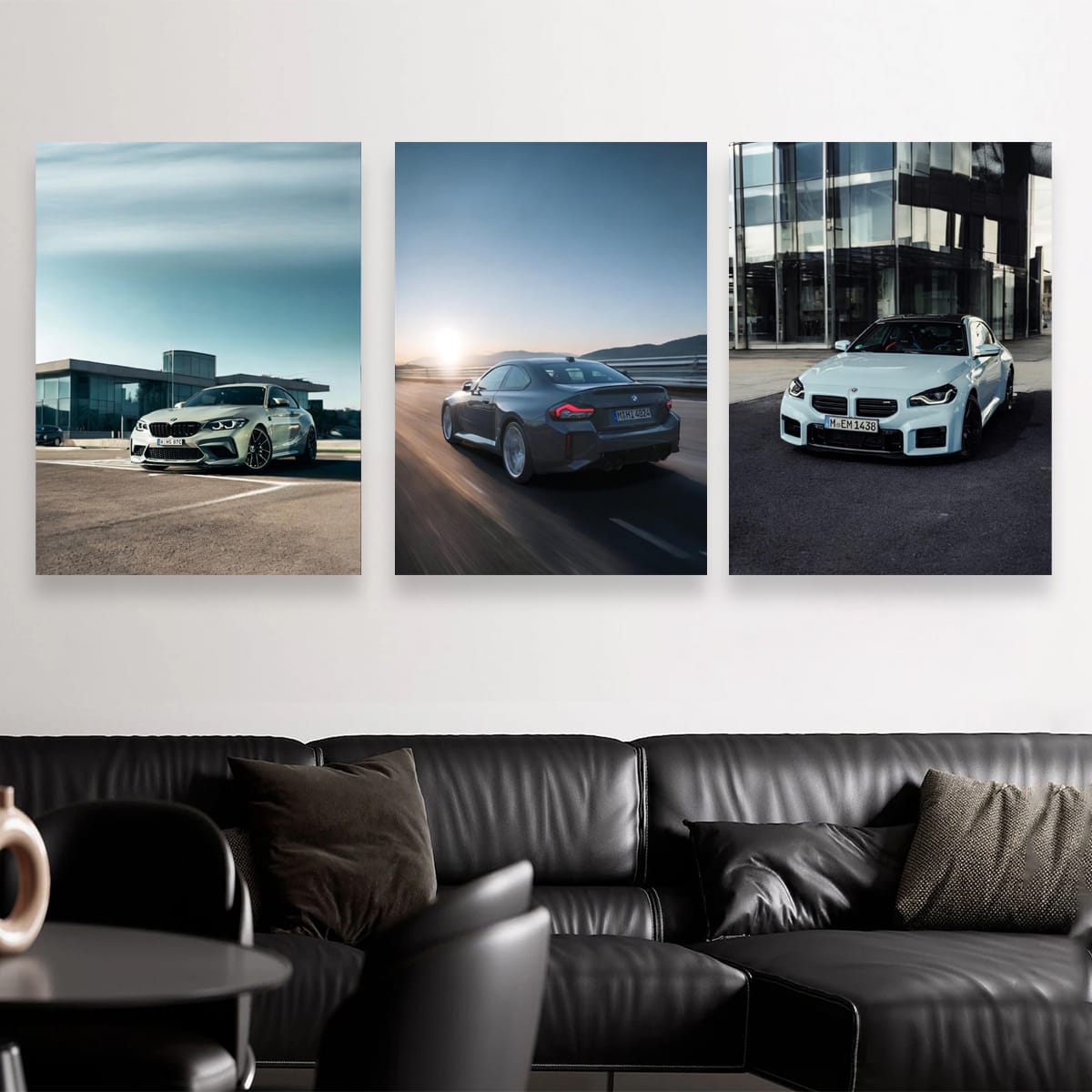 BMW M2 Competition White, Grey Set of 3