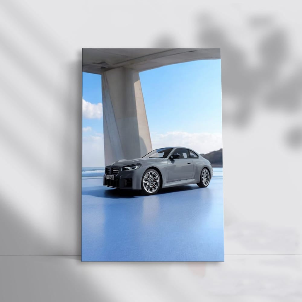BMW M2 Coupe in Gray - Sleek and Sporty Style