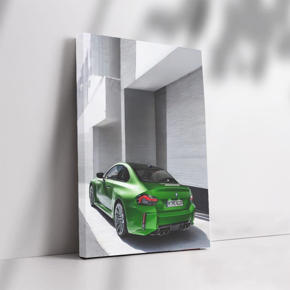 BMW G87 M2 in Green - Dynamic and Bold Performance
