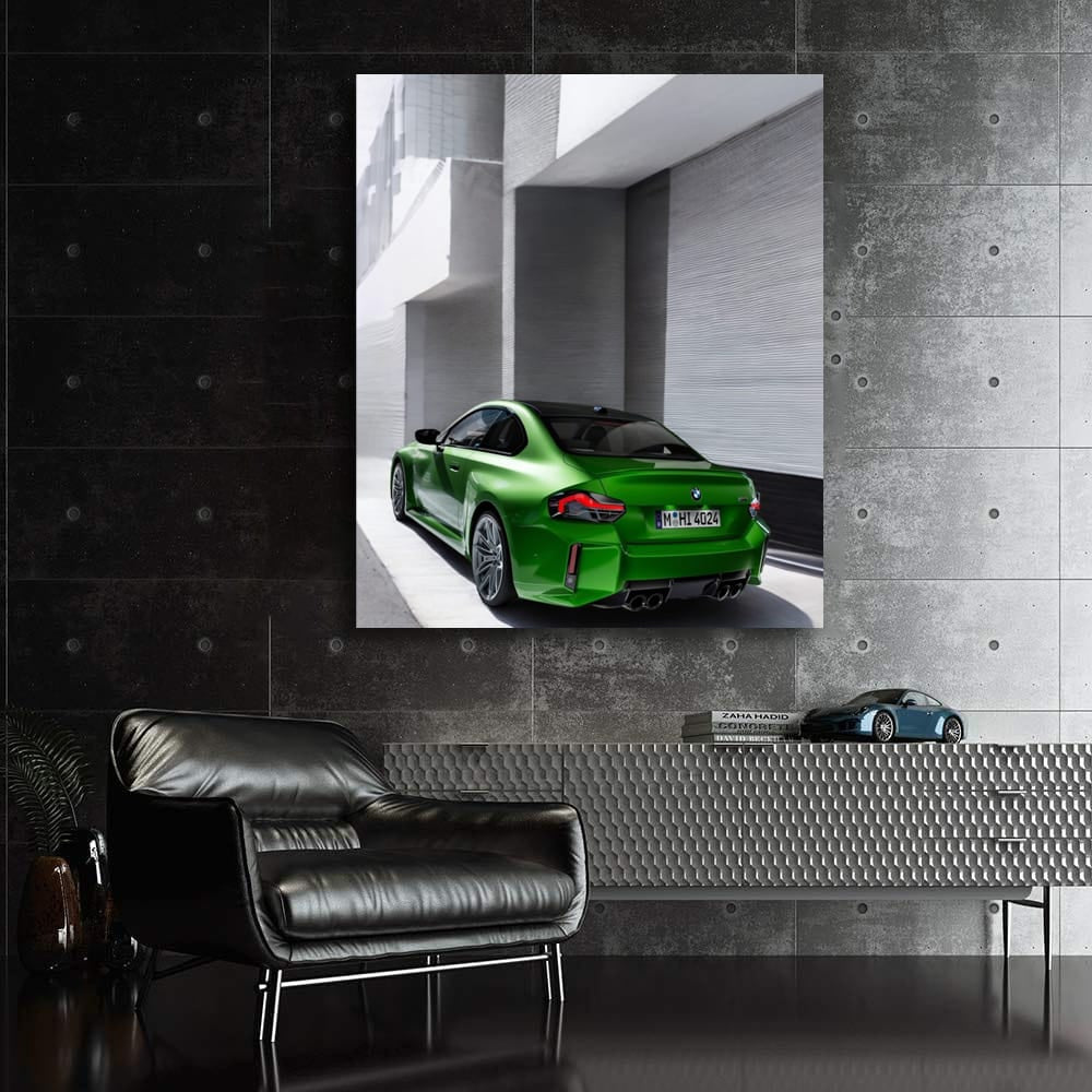 BMW G87 M2 in Green - Dynamic and Bold Performance
