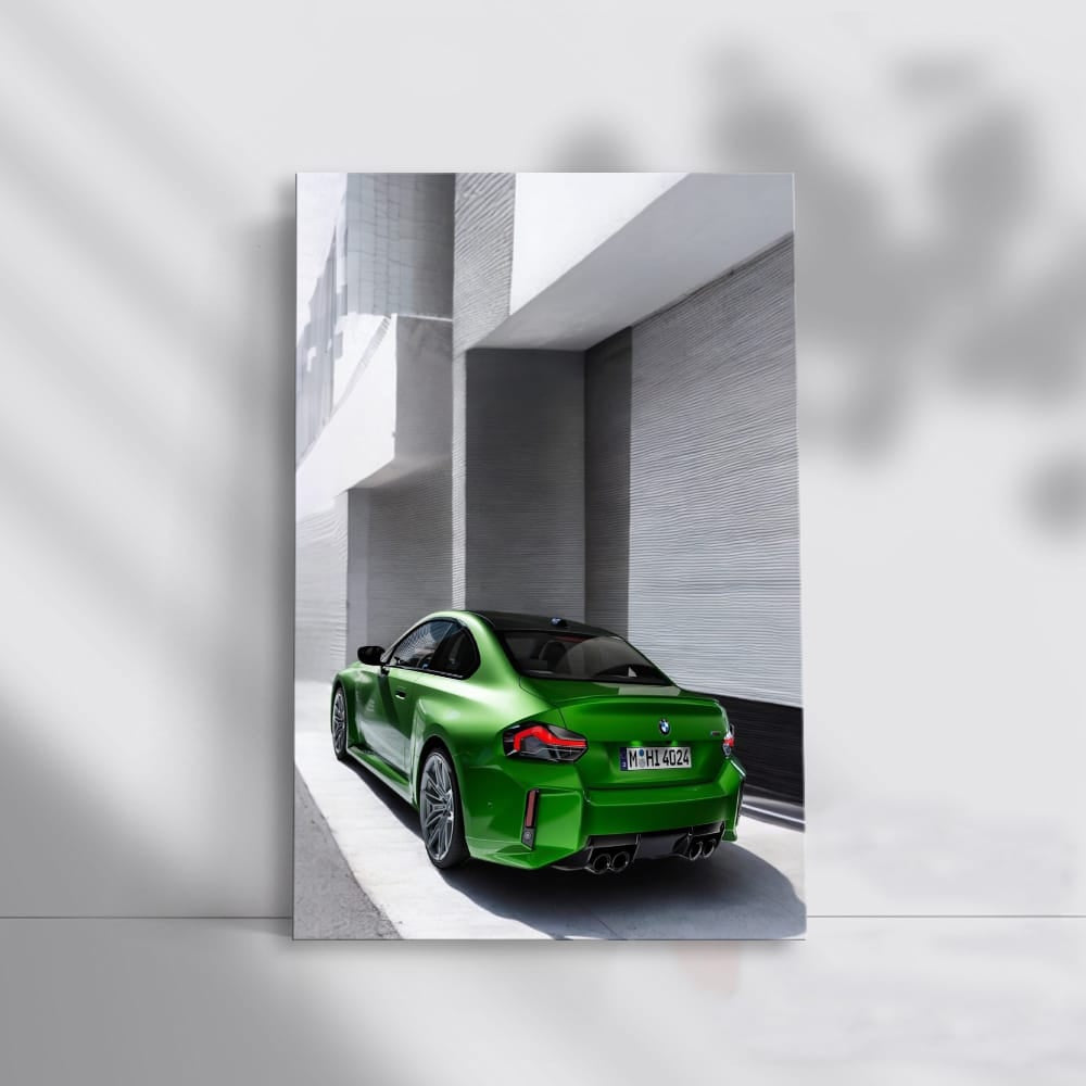 BMW G87 M2 in Green - Dynamic and Bold Performance