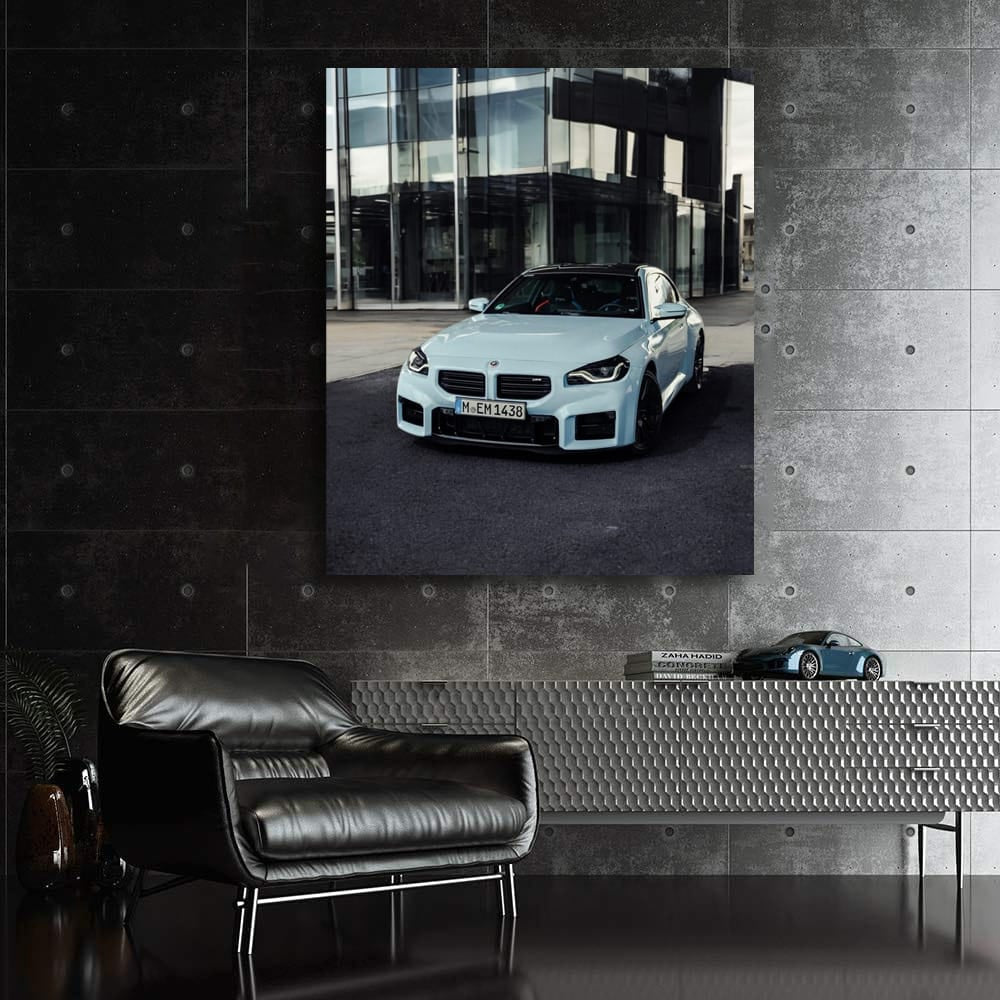 BMW M2 G87 in Sky Blue - Sleek and Sporty Elegance