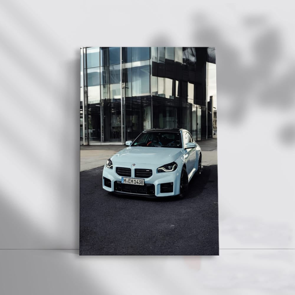 BMW M2 G87 in Sky Blue - Sleek and Sporty Elegance