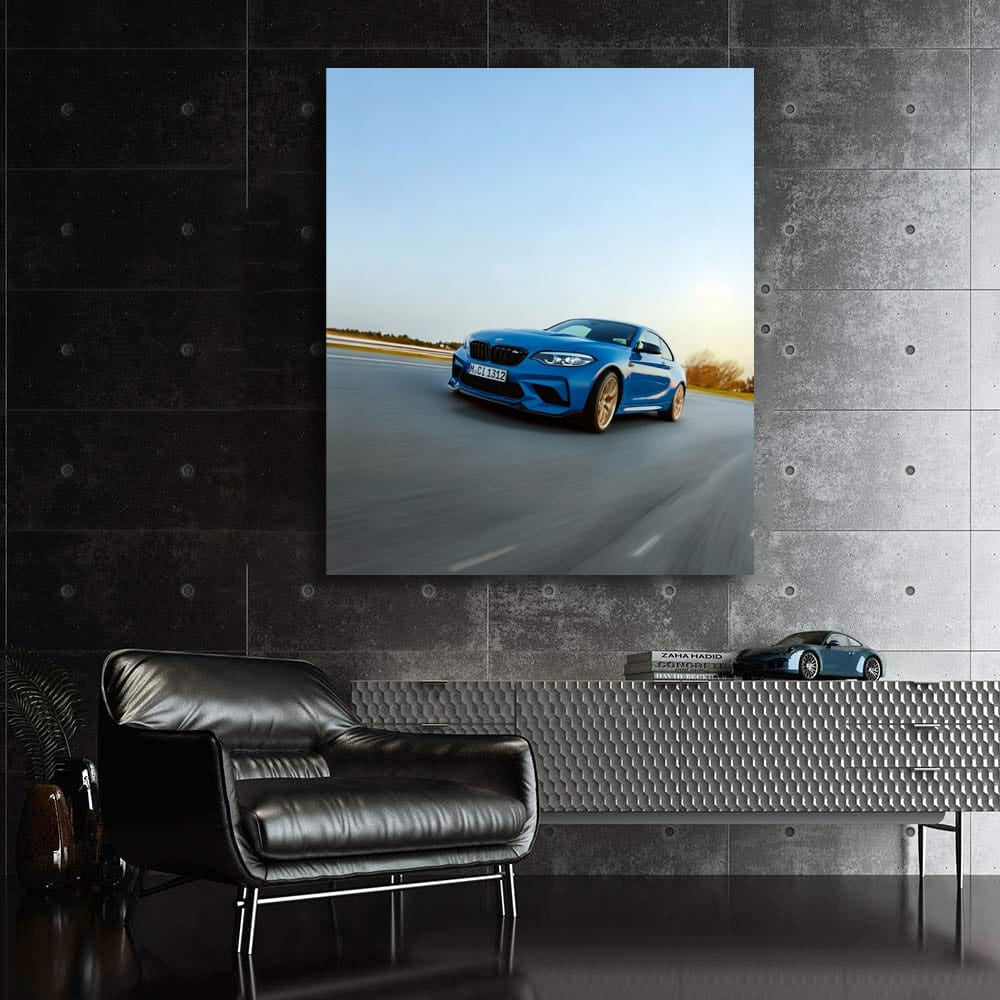 Dynamic Blue BMW M2 in Action - Ultimate Driving Machine