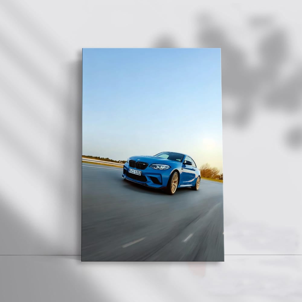 Dynamic Blue BMW M2 in Action - Ultimate Driving Machine
