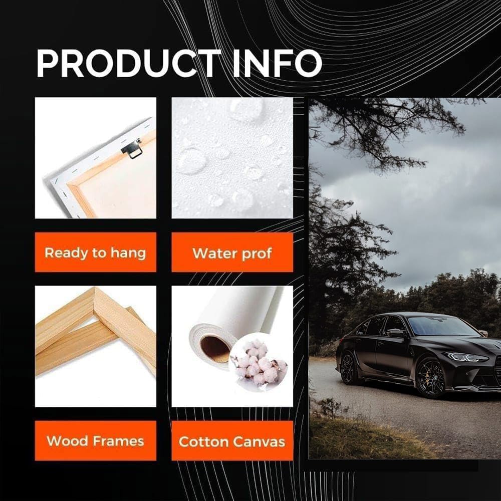 BMW M3 Competition Sedan in Frozen Black - Bold Elegance