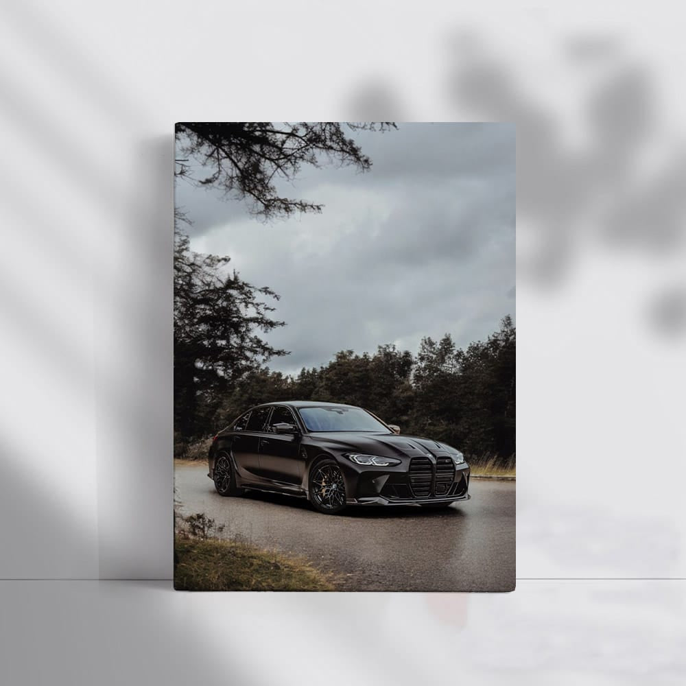 BMW M3 Competition Sedan in Frozen Black - Bold Elegance