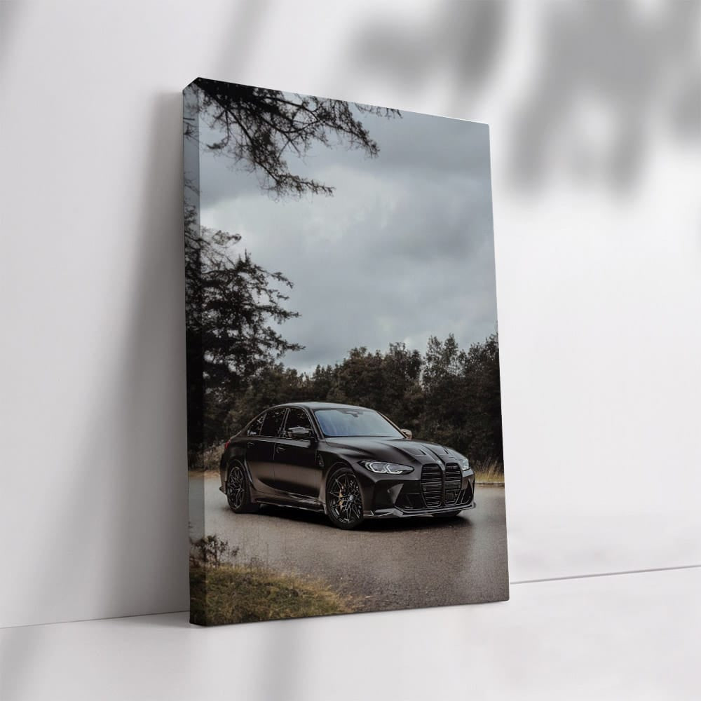 BMW M3 Competition Sedan in Frozen Black - Bold Elegance