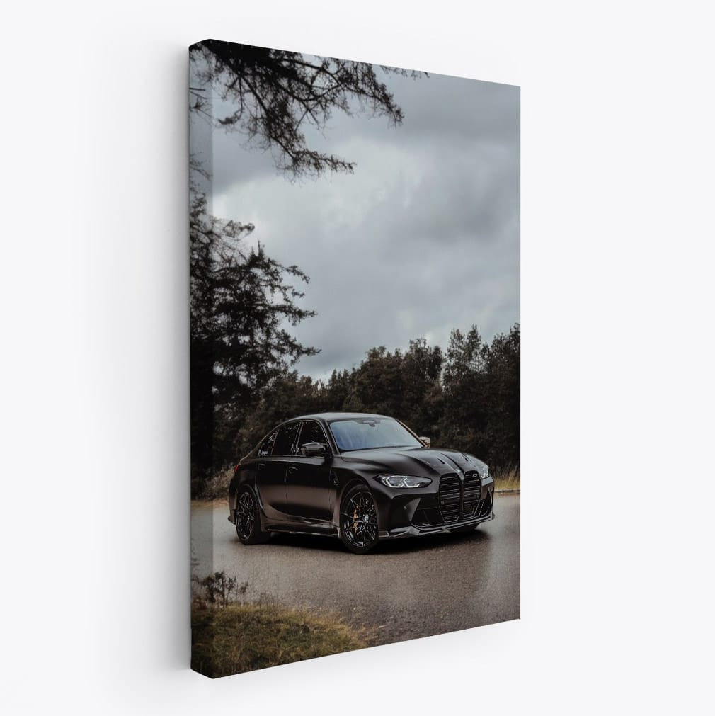 BMW M3 Competition Sedan in Frozen Black - Bold Elegance