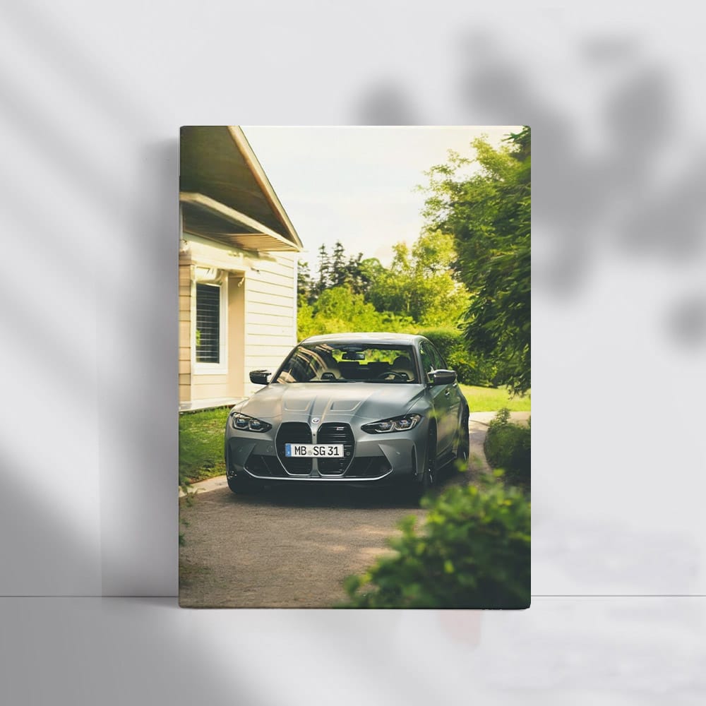 BMW M3 Competition Sedan in Grey - Power and Elegance