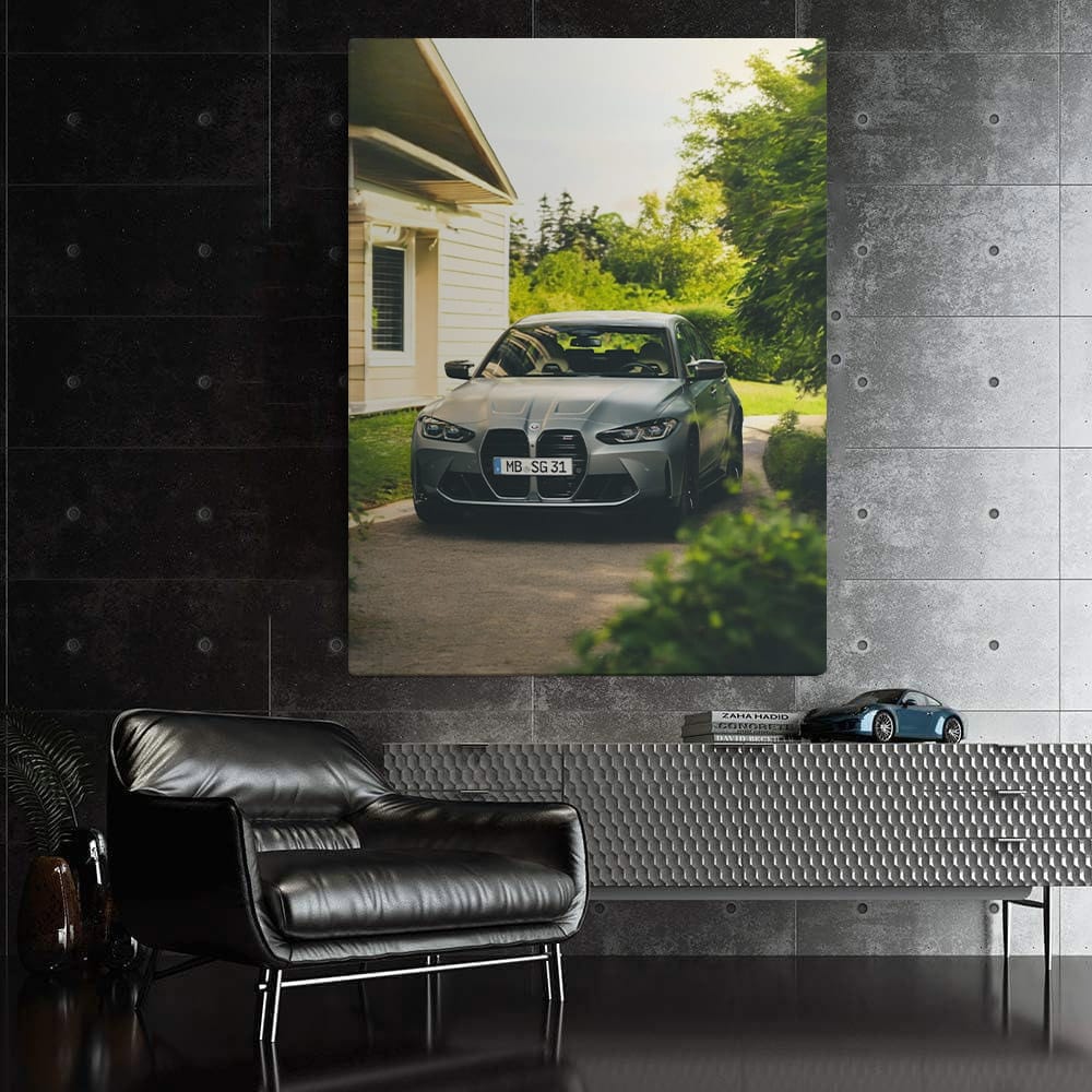 BMW M3 Competition Sedan in Grey - Power and Elegance