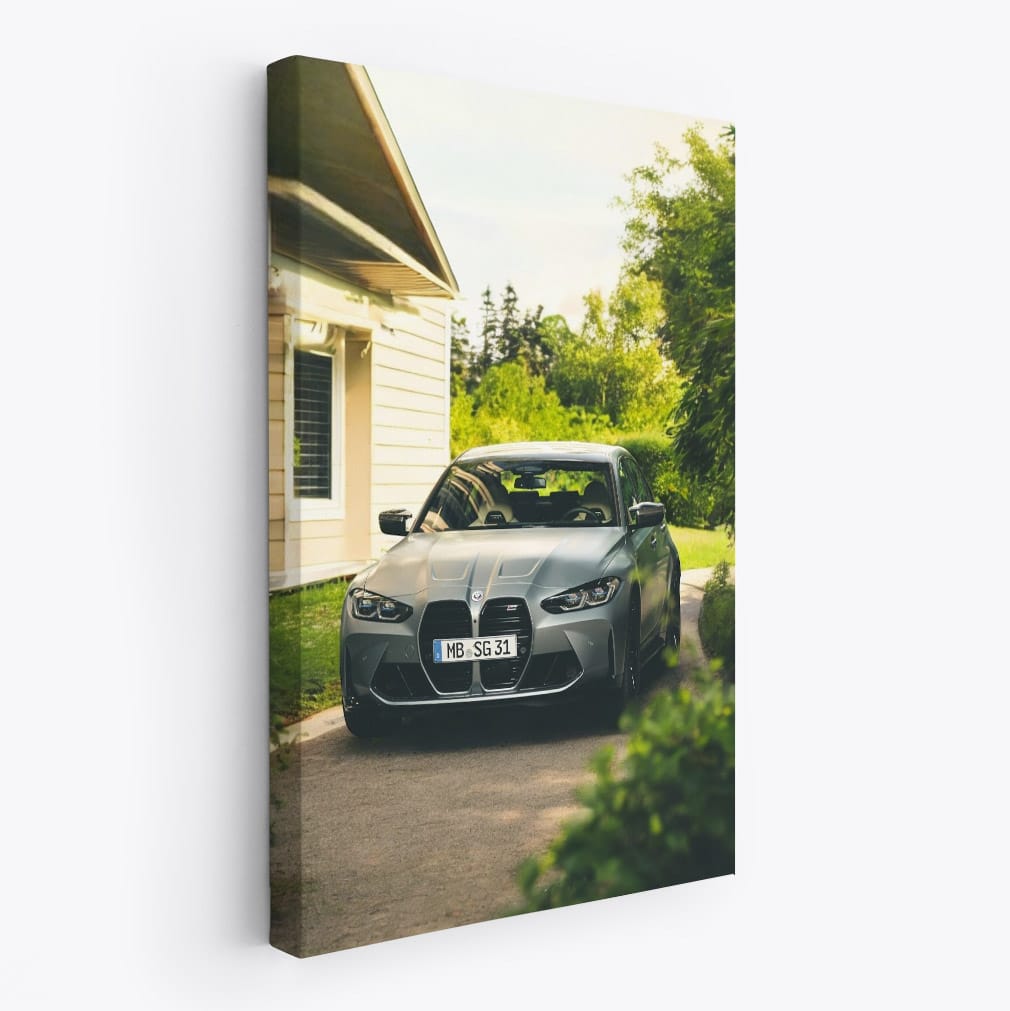 BMW M3 Competition Sedan in Grey - Power and Elegance