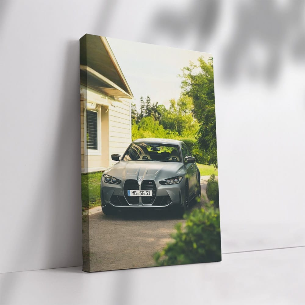 BMW M3 Competition Sedan in Grey - Power and Elegance