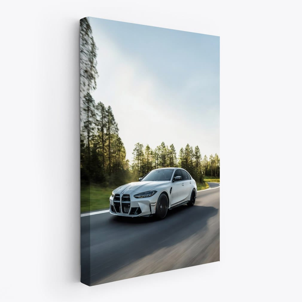 BMW M3 Competition Sedan in White - Performance Redefined