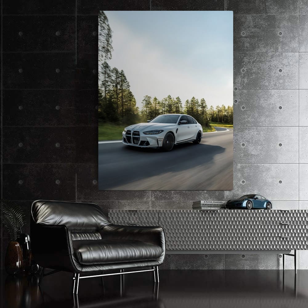 BMW M3 Competition Sedan in White - Performance Redefined