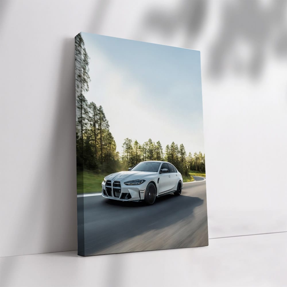 BMW M3 Competition Sedan in White - Performance Redefined