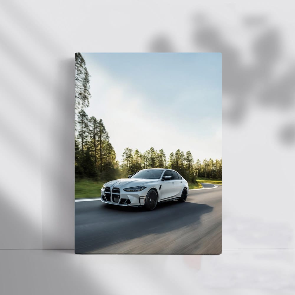 BMW M3 Competition Sedan in White - Performance Redefined