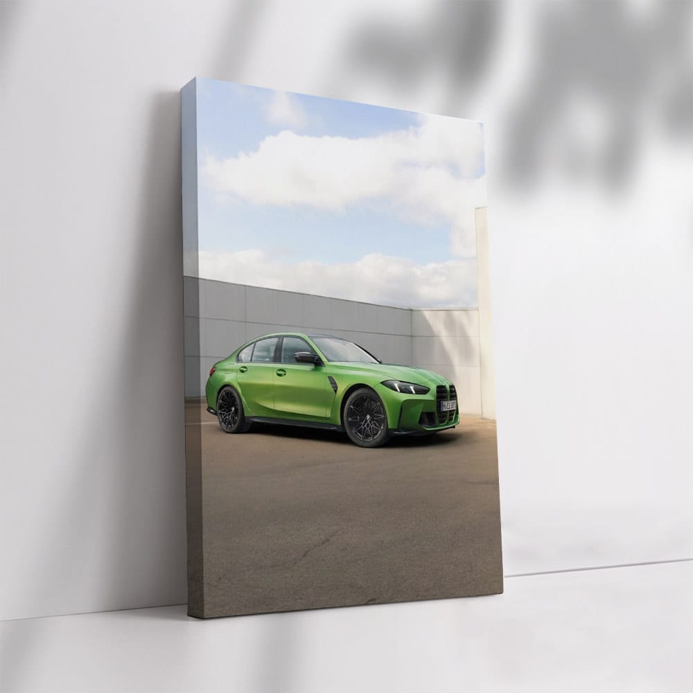 BMW M3 Competition Sedan in Green with M xDrive - Pure Power