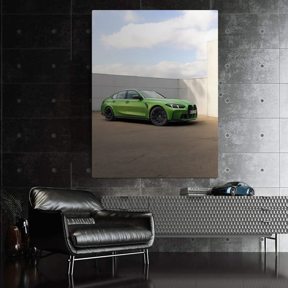 BMW M3 Competition Sedan in Green with M xDrive - Pure Power