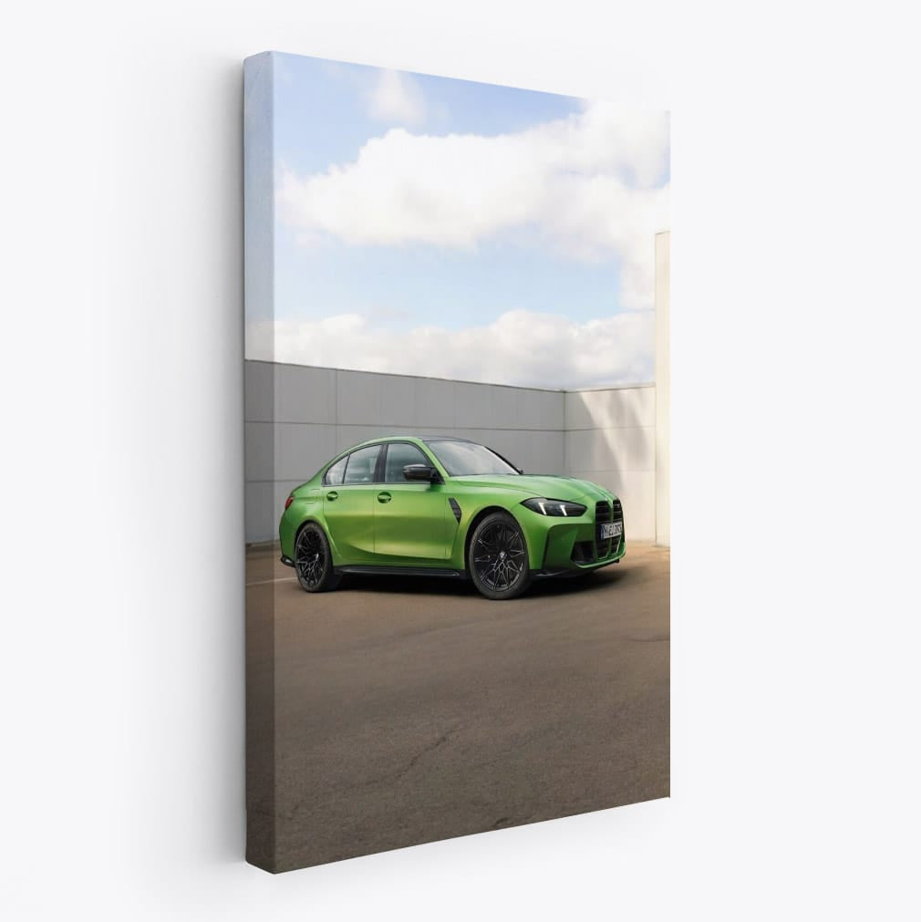 BMW M3 Competition Sedan in Green with M xDrive - Pure Power