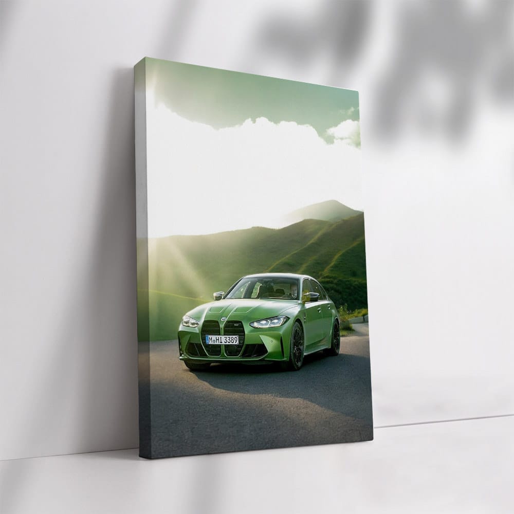 BMW M3 Competition Sedan with M xDrive in Green - Power Redefined