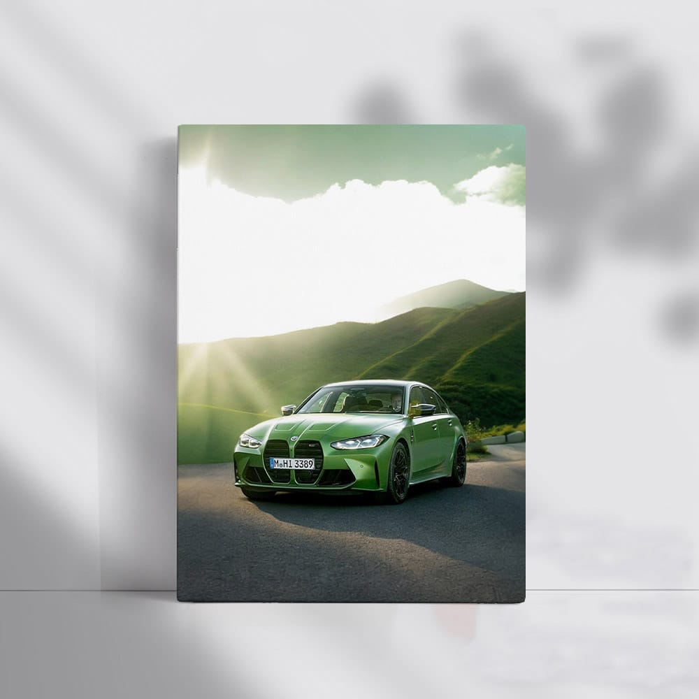 BMW M3 Competition Sedan with M xDrive in Green - Power Redefined