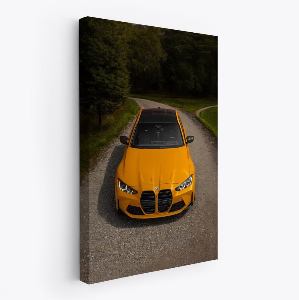 BMW M3 Competition Sedan with M xDrive in Orange - Pure Thrill