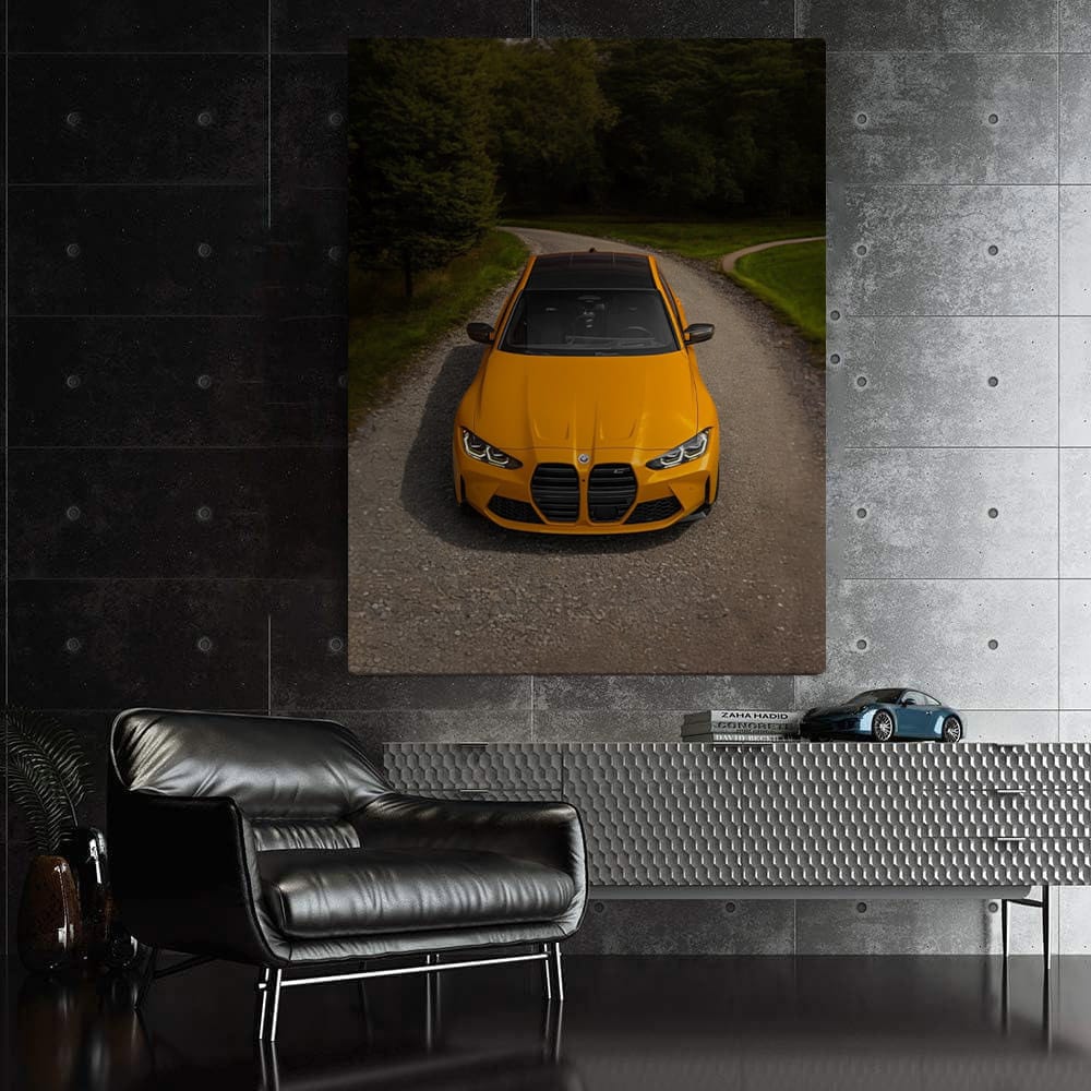 BMW M3 Competition Sedan with M xDrive in Orange - Pure Thrill