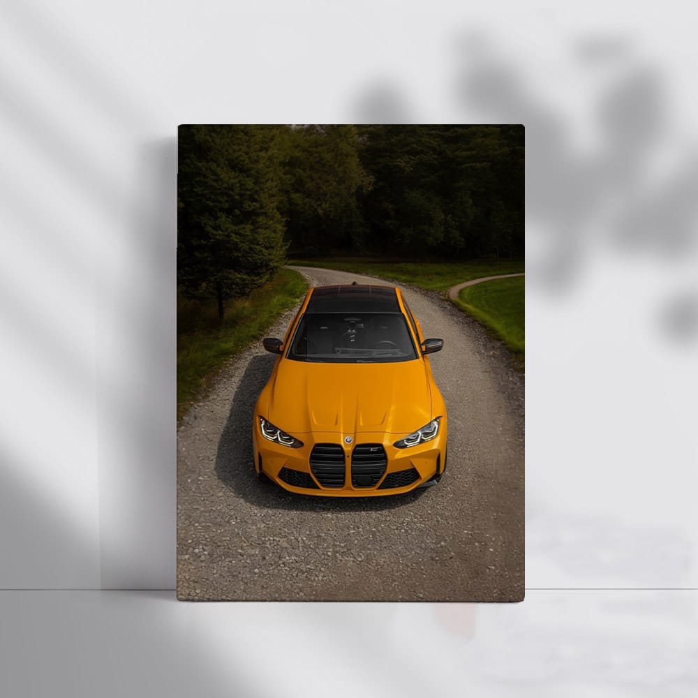 BMW M3 Competition Sedan with M xDrive in Orange - Pure Thrill
