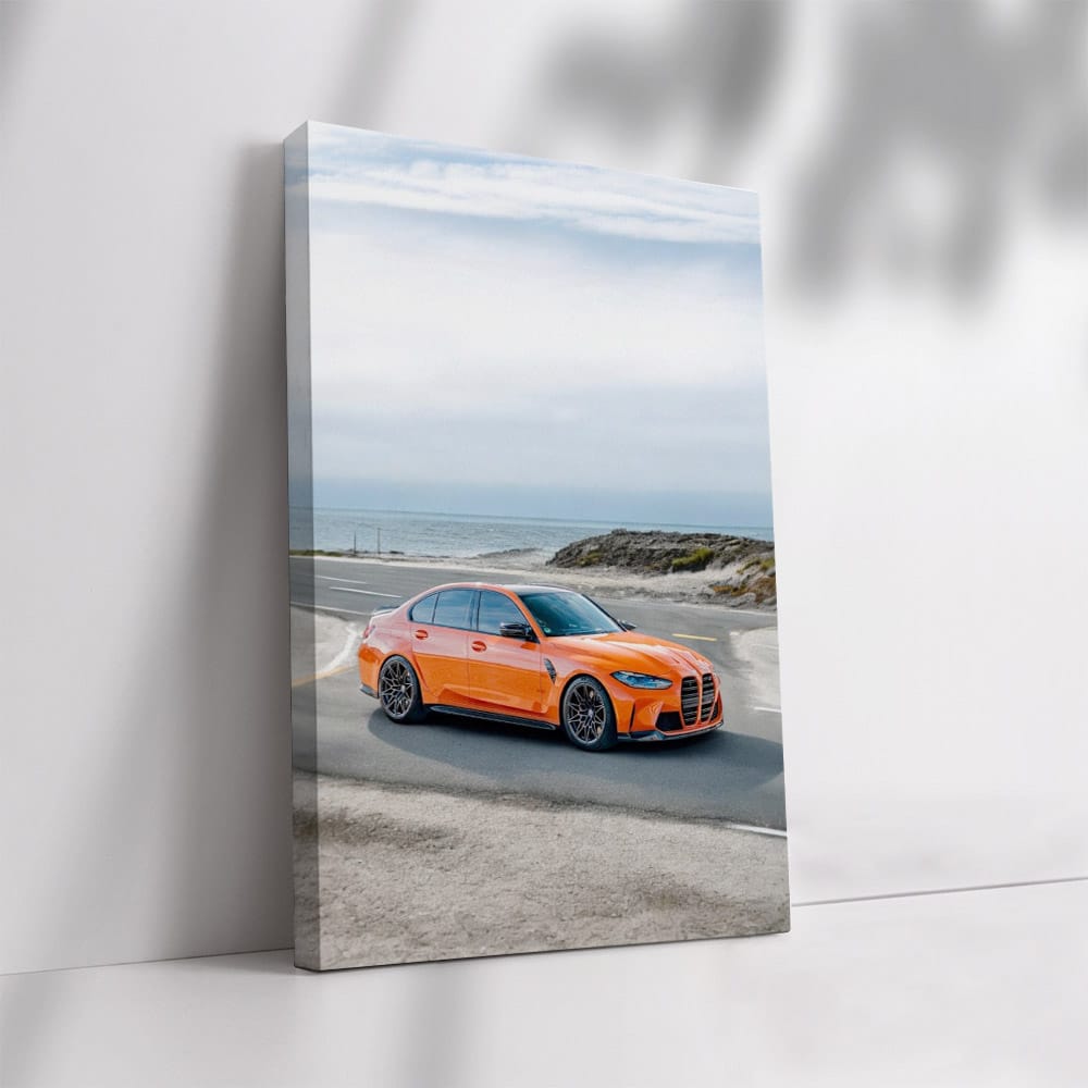 BMW M3 Competition Sedan in Orange with M xDrive - Pure Thrill