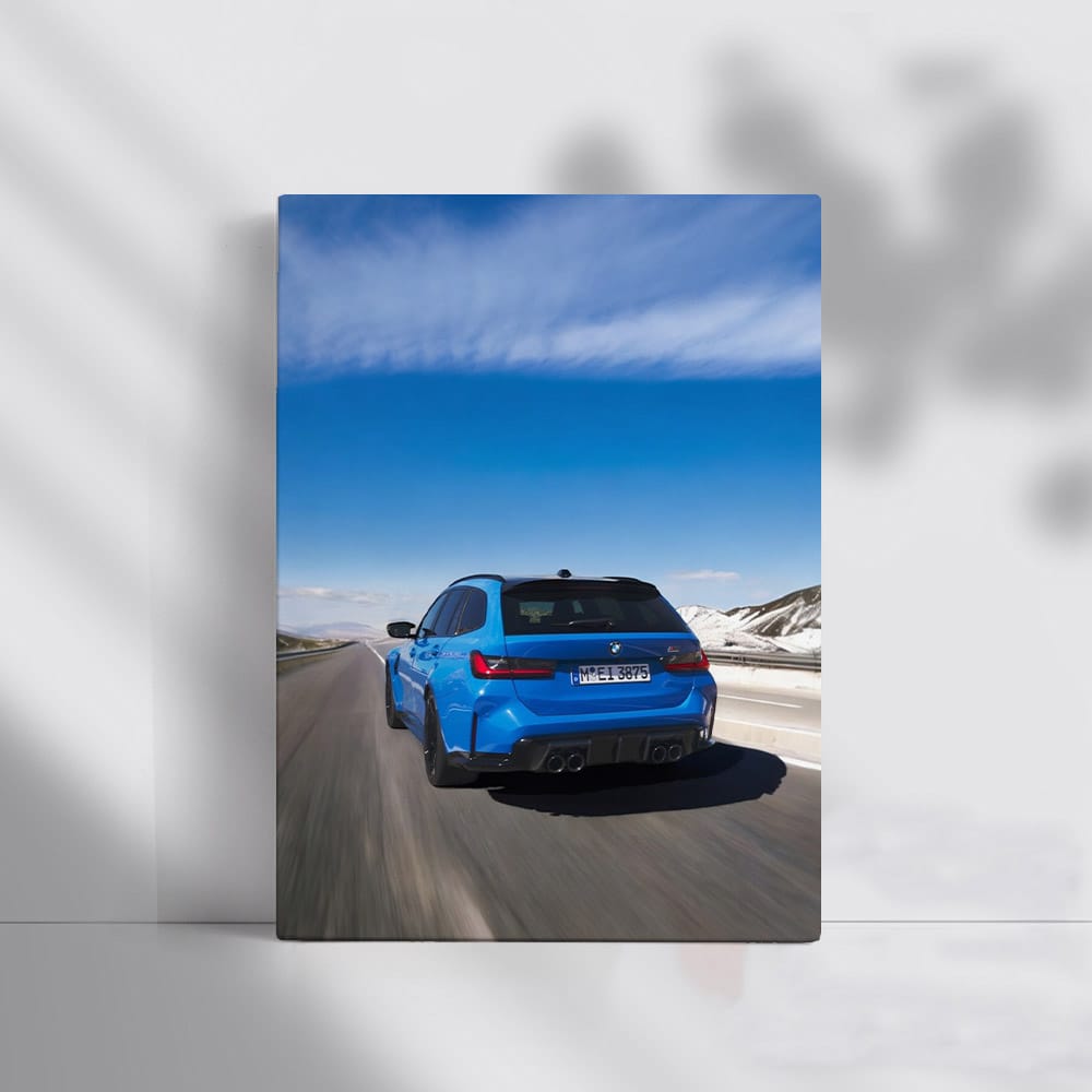 BMW M3 Competition Touring Blue with xDrive - Ultimate Performance