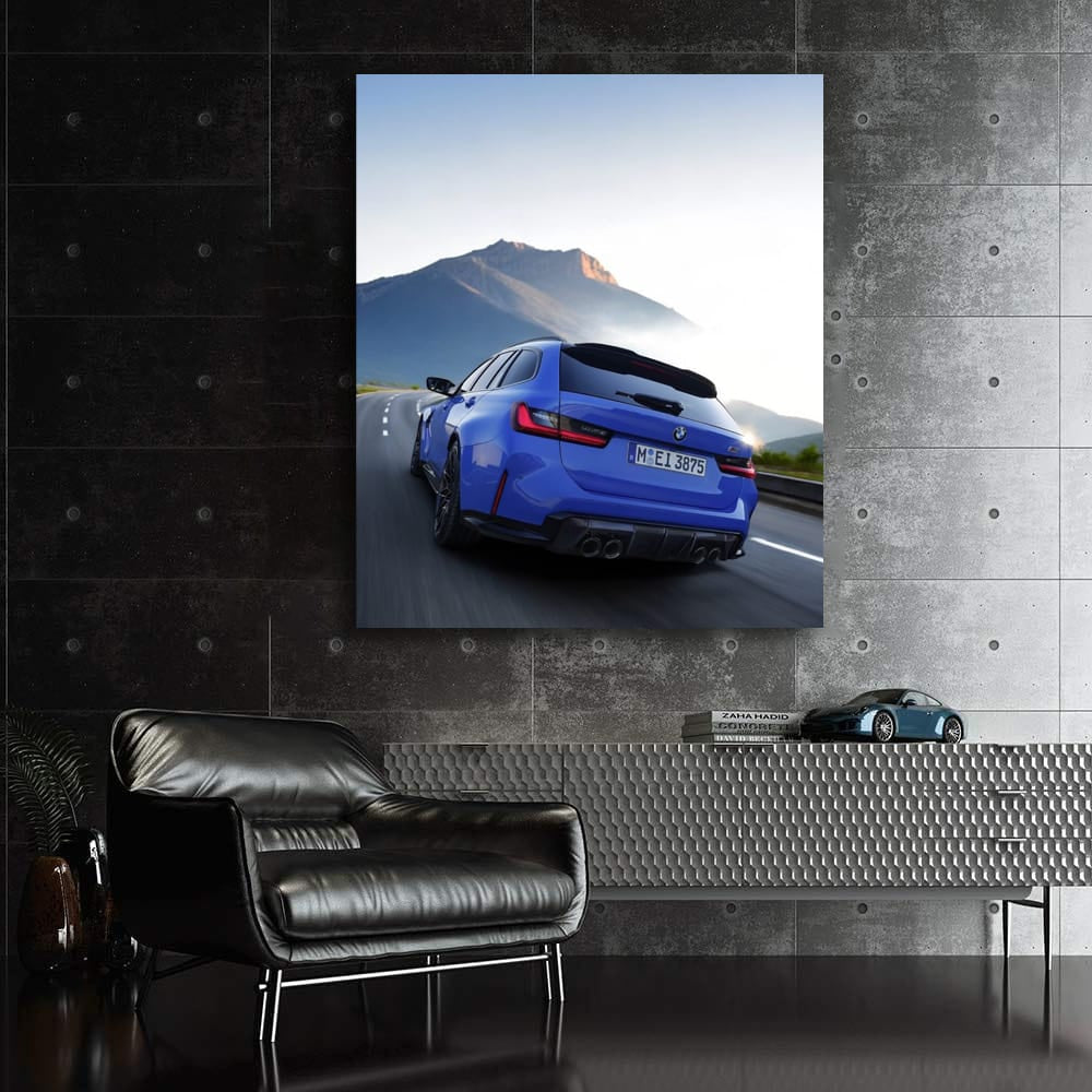 BMW M3 Touring Competition xDrive in Blue - Power Meets Elegance