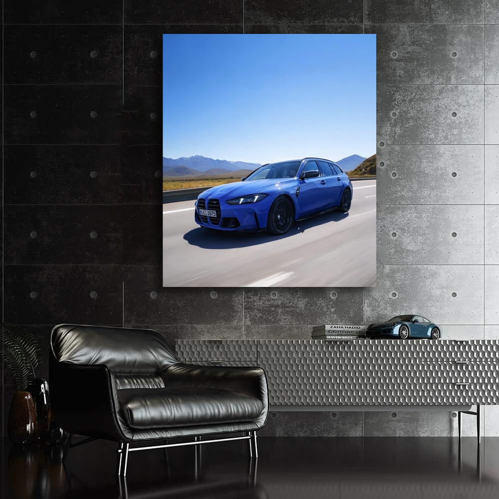 BMW M3 Competition Touring xDrive in Blue - Dynamic Elegance