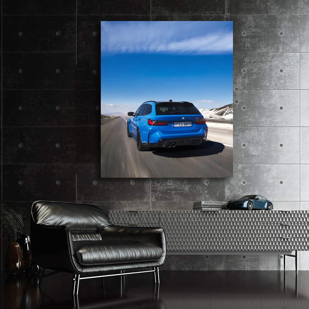BMW M3 Competition Touring Blue - M xDrive, Dynamic Elegance