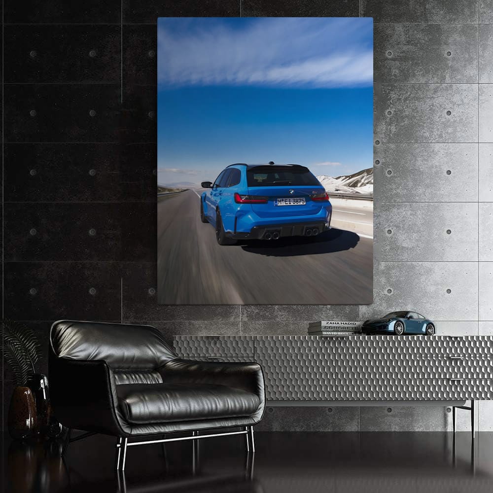 BMW M3 Competition Touring Blue with xDrive - Ultimate Performance