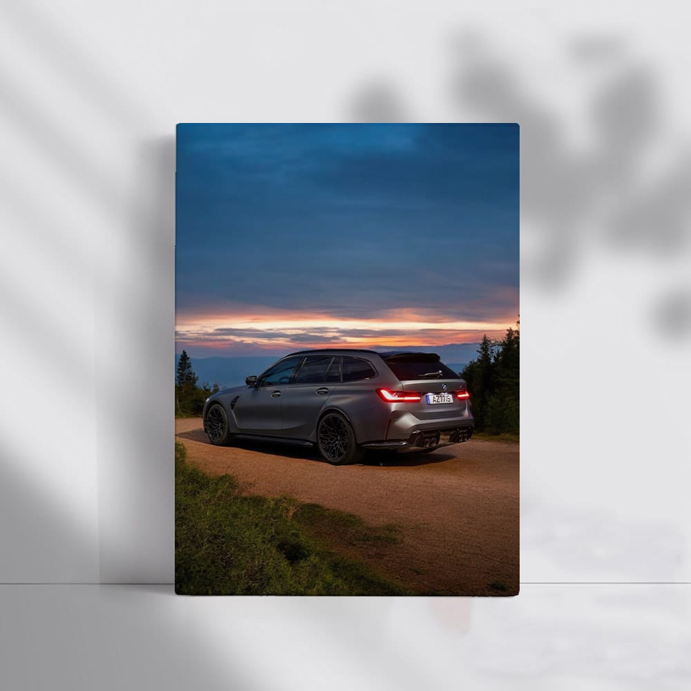 Grey BMW M3 Competition xDrive Touring - Power Meets Elegance