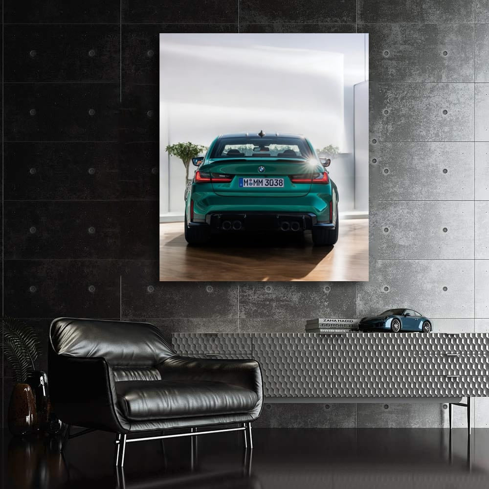 BMW M3 G80 Displayed in Showroom - Power Meets Elegance